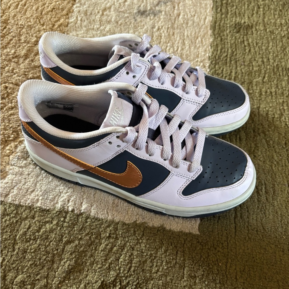 Nike Dunk Low SE (GS) "Copper Swoosh"